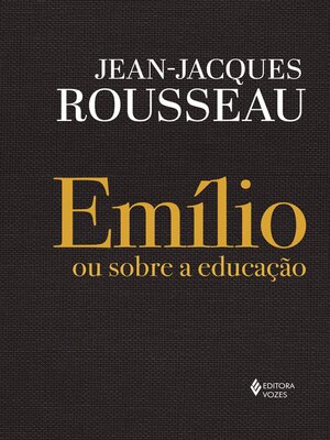 cover image of Emílio ou sobre a educação
